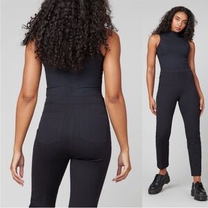 Spanx On The Go Pull-On Cropped Pants Black Large